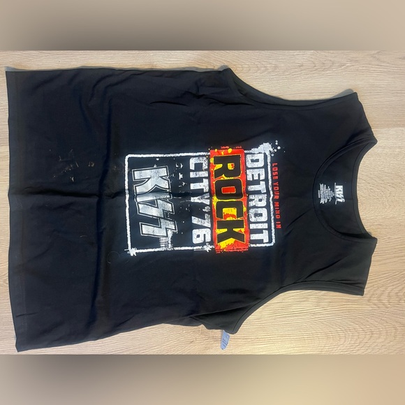 Kiss Other - Kiss Black Detroit Rock City Tank Top